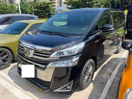 TOYOTA VELLFIRE — из Китая под ключ