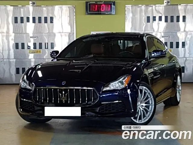 MASERATI QUATTROPORTE — из Кореи под ключ