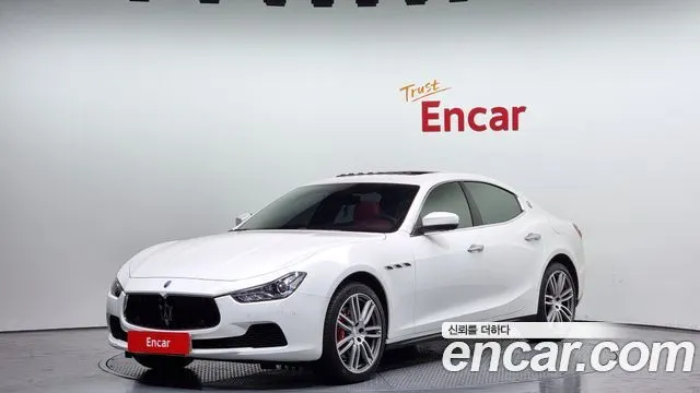 MASERATI GHIBLI — из Кореи под ключ