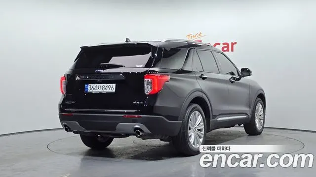 FORD EXPLORER 2023 — 22 739 км, чёрный, Корея — под ключ — фото 2