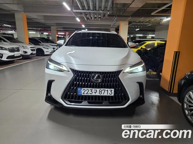LEXUS NX350H 2025 — 14 000 км, белый, Корея — под ключ — фото 3