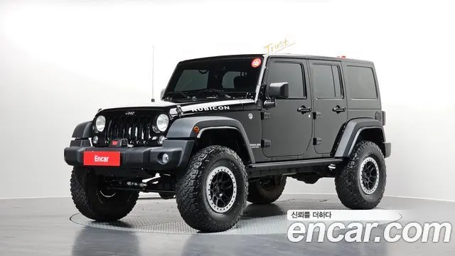 JEEP WRANGLER 2017 — 39 872 км, чёрный, Корея — под ключ — фото 1