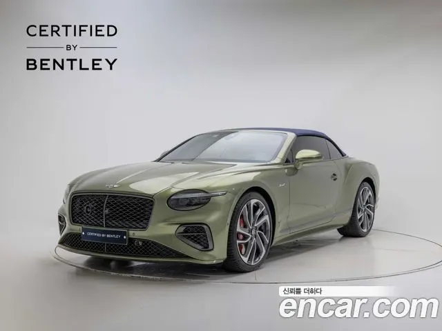 BENTLEY CONTINENTAL — из Кореи под ключ