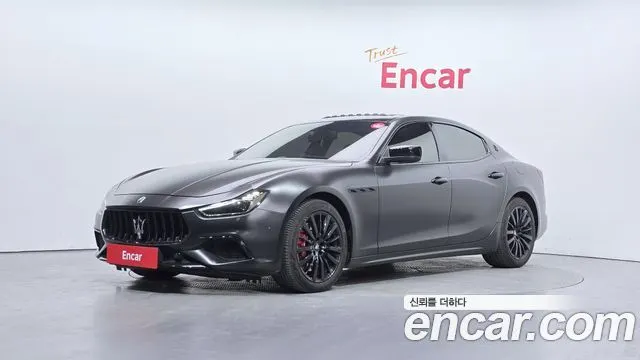 MASERATI GHIBLI — из Кореи под ключ