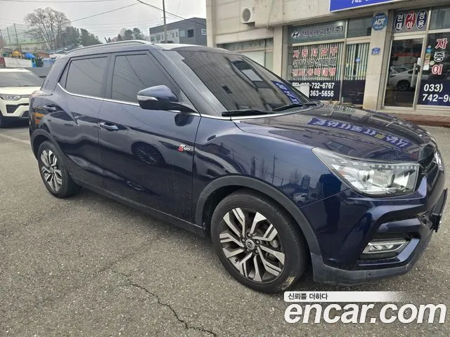 KGM TIVOLI ARMOUR 2019 — 107 000 км, синий, Корея — под ключ — фото 11