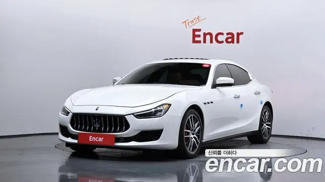 MASERATI GHIBLI — из Кореи под ключ