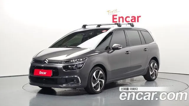 CITROEN GRAND C4 PICASSO 2019 — 41 706 км, серый, Корея — под ключ — фото 1