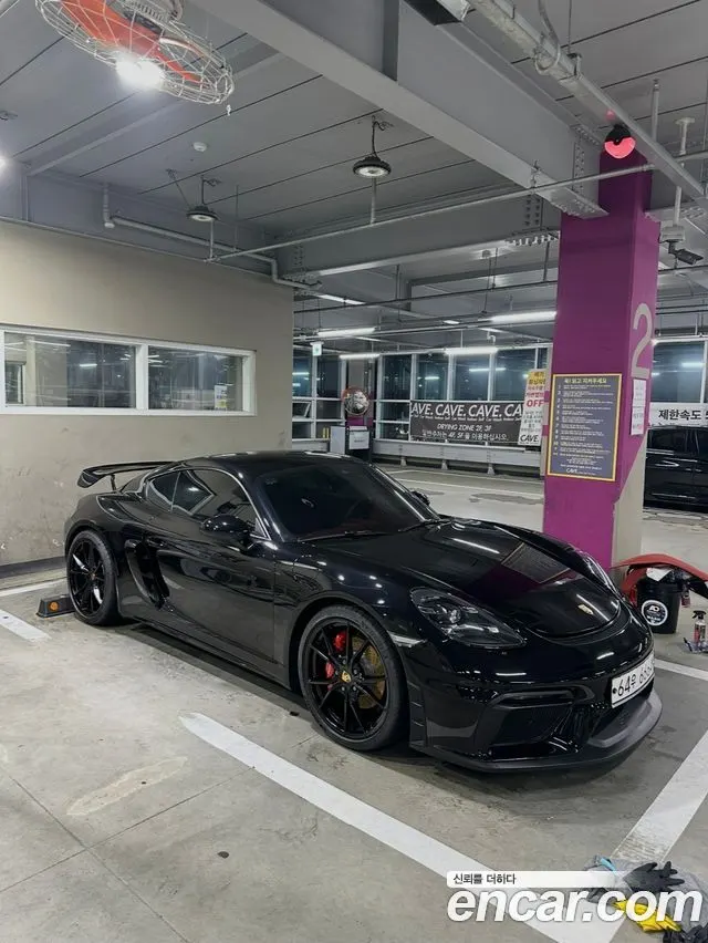 PORSCHE 718 CAYMAN — из Кореи под ключ