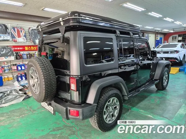 JEEP WRANGLER 2017 — 79 300 км, чёрный, Корея — под ключ — фото 4
