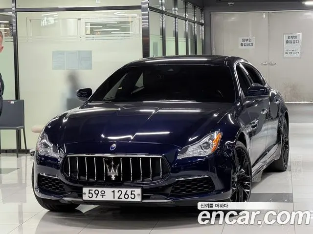 MASERATI QUATTROPORTE — из Кореи под ключ
