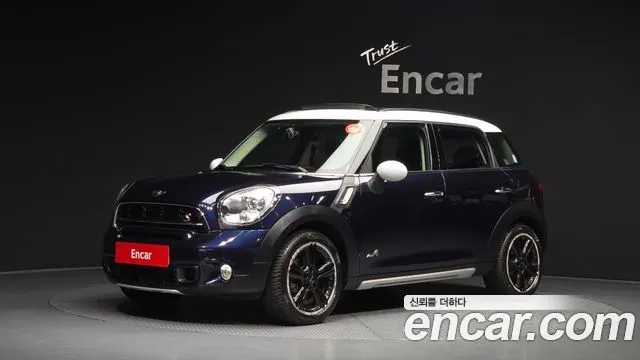 MINI COOPER COUNTRYMAN 2015 — 140 427 км, синий, Корея — под ключ — фото 1