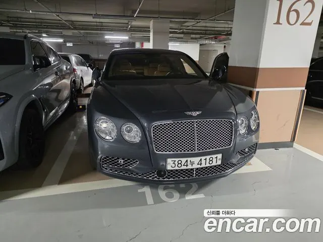 BENTLEY FLYING SPUR 2018 — 27 000 км, серебристый, Корея — под ключ — фото 7