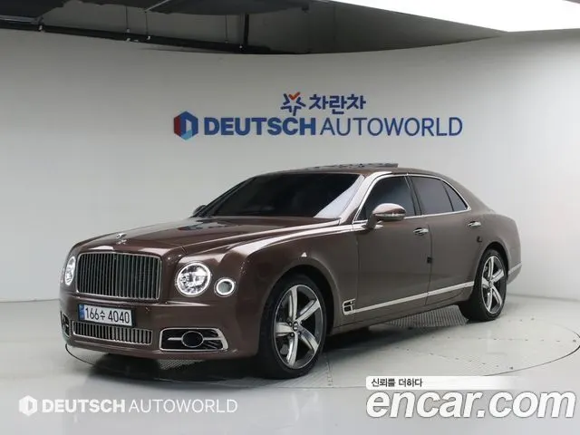 BENTLEY MULSANNE 2017 — 76 945 км, коричневый, Корея — под ключ — фото 12