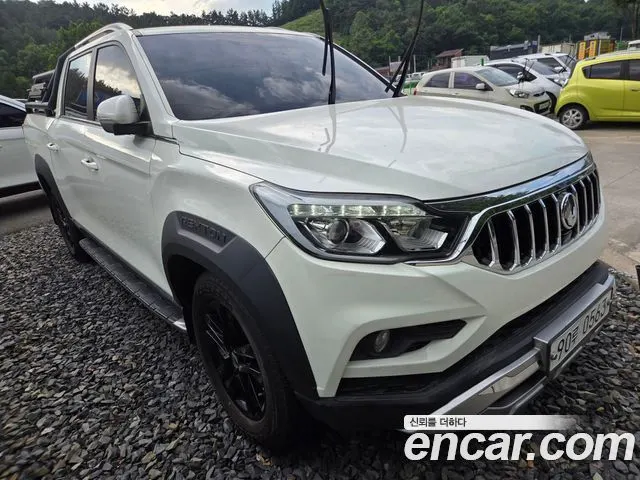 KGM REXTON SPORTS KHAN 2019 — 58 000 км, белый, Корея — под ключ — фото 3