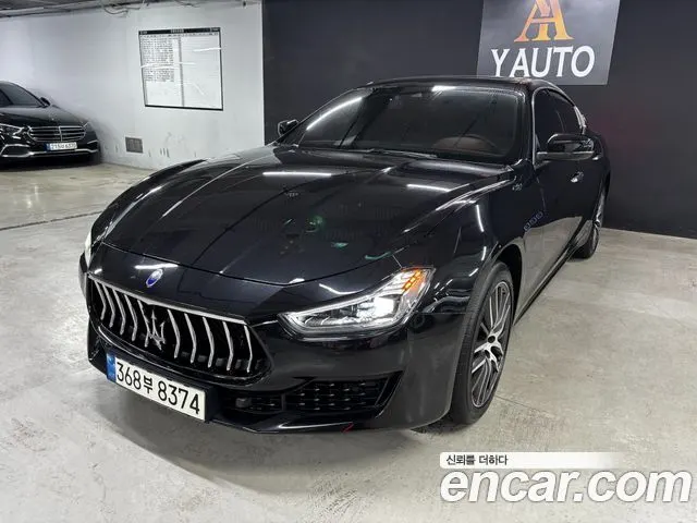 MASERATI GHIBLI — из Кореи под ключ