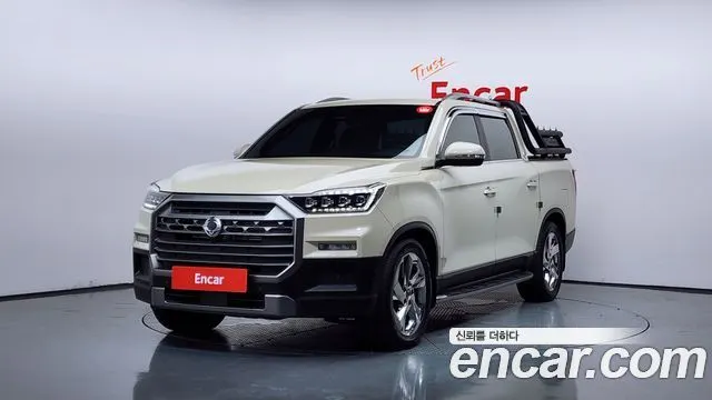 KGM REXTON SPORTS 2024 — 39 554 км, белый-перламутр, Корея — под ключ — фото 1