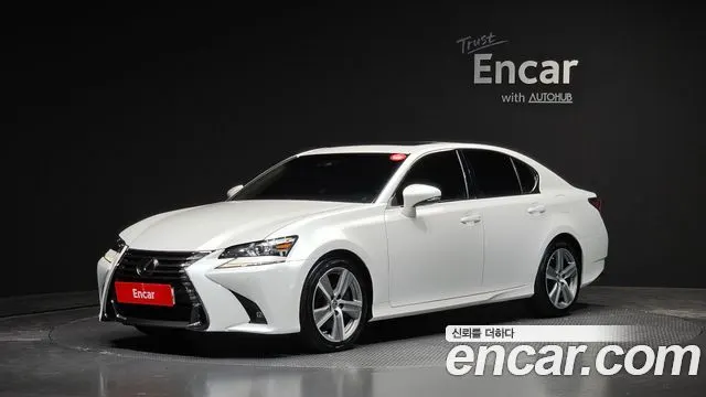 LEXUS GS300 2018 — 124 655 км, белый, Корея — под ключ — фото 1