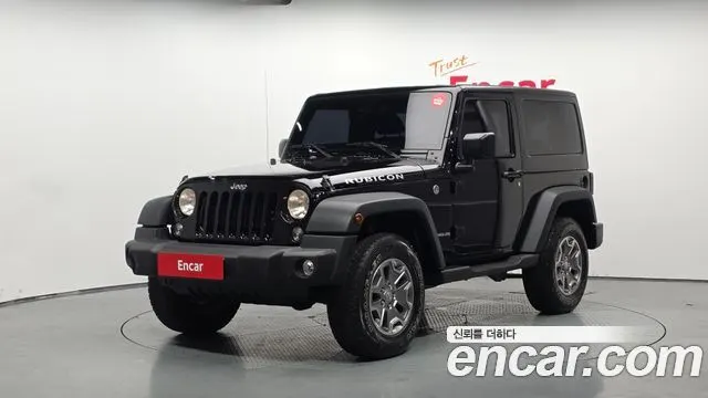 JEEP WRANGLER (JK) 2016 — 79 400 км, чёрный, Корея — под ключ — фото 1