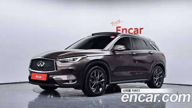 INFINITI QX50 2019 — 39 369 км, коричневый, Корея — под ключ — фото 1