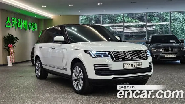 LAND ROVER RANGE ROVER — из Кореи под ключ