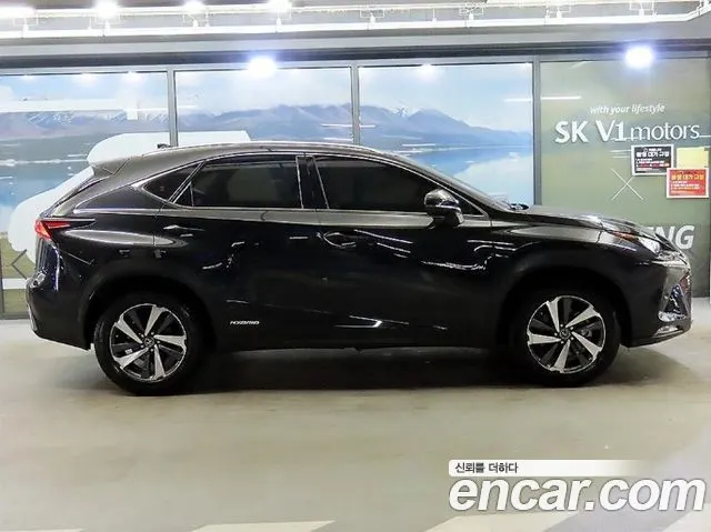 LEXUS NX300H 2019 — 45 400 км, чёрный, Корея — под ключ — фото 3