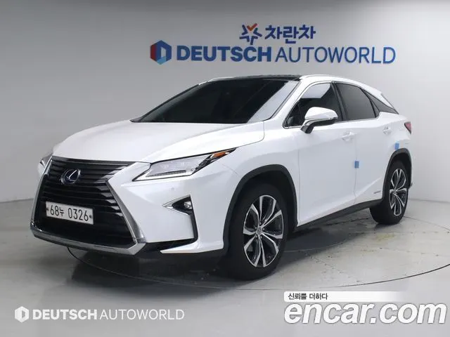 LEXUS RX450H — из Кореи под ключ