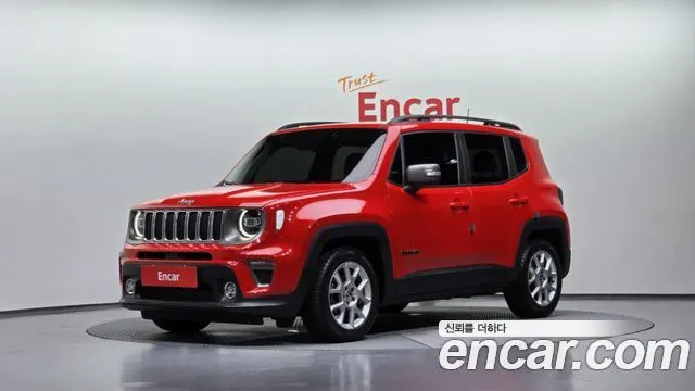 JEEP RENEGADE 2020 — 47 594 км, красный, Корея — под ключ — фото 11