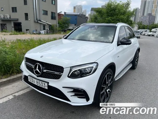 MERCEDES-BENZ GLC-CLASS X253 2018 — 65 000 км, белый, Корея — под ключ — фото 9