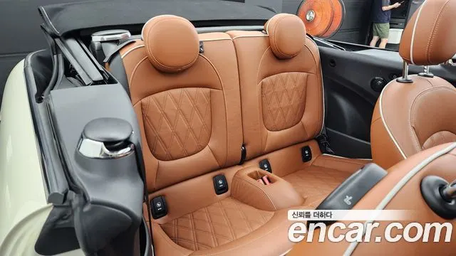 MINI COOPER S CONVERTIBLE 2022 — 69 647 км, белый-перламутр, Корея — под ключ — фото 12