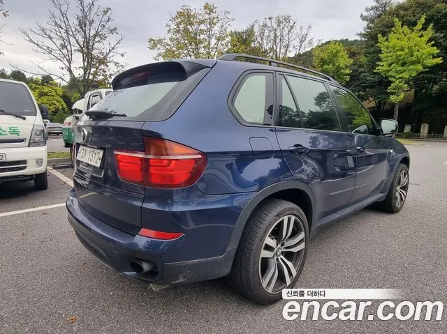 BMW X5 2011 — 215 000 км, синий, Корея — под ключ — фото 2