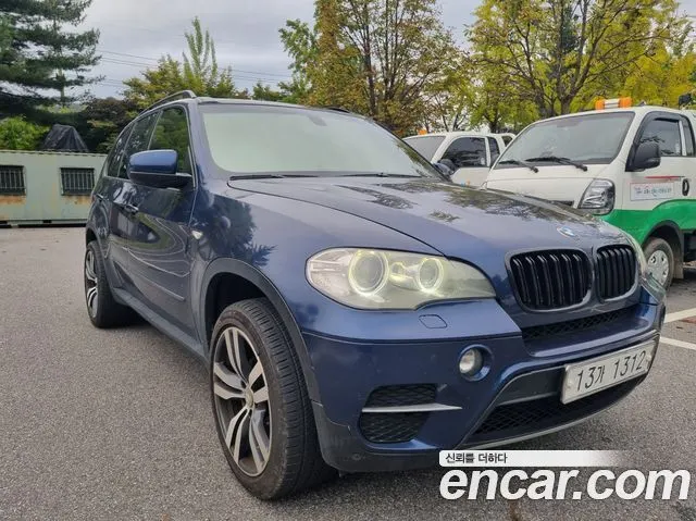 BMW X5 2011 — 215 000 км, синий, Корея — под ключ — фото 3