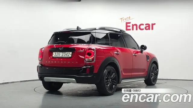 MINI COOPER COUNTRYMAN 2019 — 47 987 км, красный, Корея — под ключ — фото 2