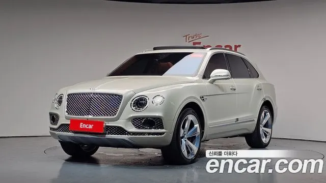 BENTLEY BENTAYGA — из Кореи под ключ