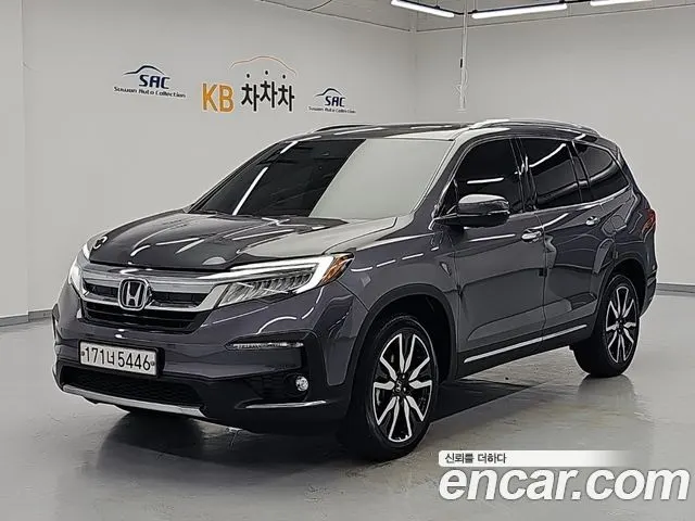 HONDA PILOT 2019 — 40 994 км, Корея — под ключ — фото 1