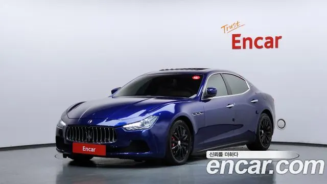 MASERATI GHIBLI — из Кореи под ключ