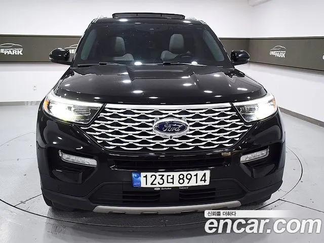 FORD EXPLORER 2022 — 122 832 км, чёрный, Корея — под ключ — фото 2