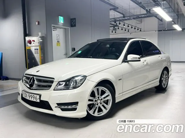 MERCEDES-BENZ C-CLASS W204 — из Кореи под ключ