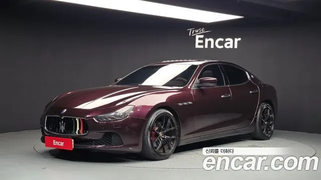 MASERATI GHIBLI — из Кореи под ключ