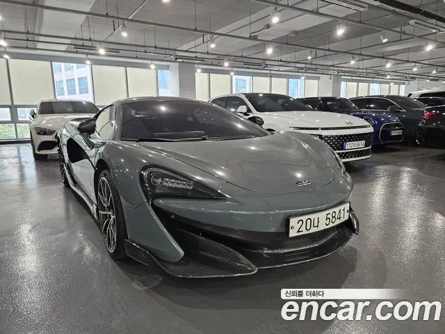 MCLAREN 600LT 2019 — 10 580 км, серый, Корея — под ключ — фото 11