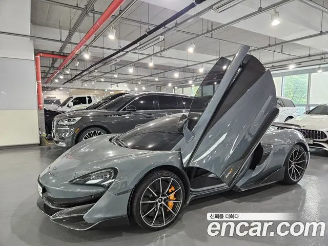 MCLAREN 600LT 2019 — 10 580 км, серый, Корея — под ключ — фото 6