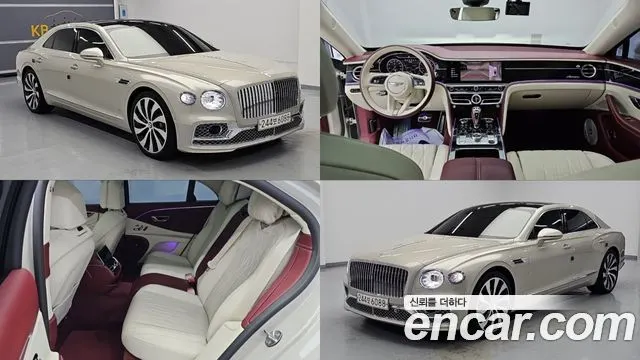 BENTLEY FLYING SPUR 2023 — 27 986 км, белый-перламутр, Корея — под ключ — фото 12