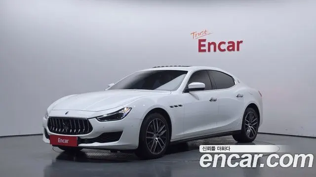 MASERATI GHIBLI — из Кореи под ключ