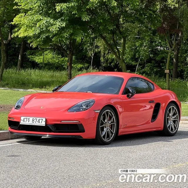 PORSCHE 718 CAYMAN — из Кореи под ключ