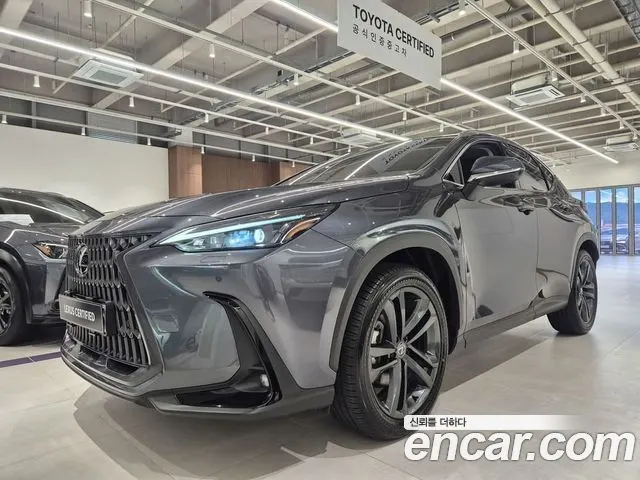 LEXUS NX350H 2025 — 4 223 км, серебристо-серый, Корея — под ключ — фото 1