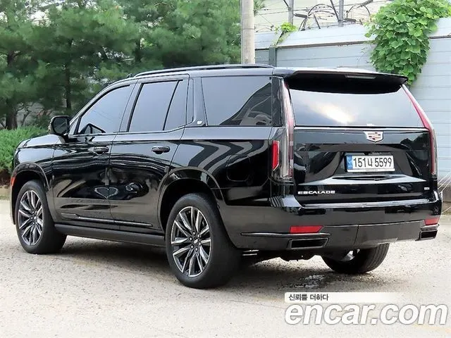 CADILLAC ESCALADE 2021 — 93 059 км, чёрный, Корея — под ключ — фото 3