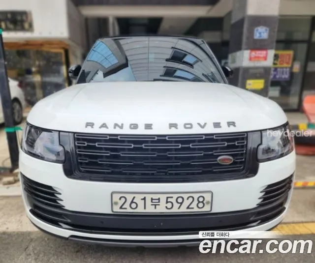 LAND ROVER RANGE ROVER — из Кореи под ключ