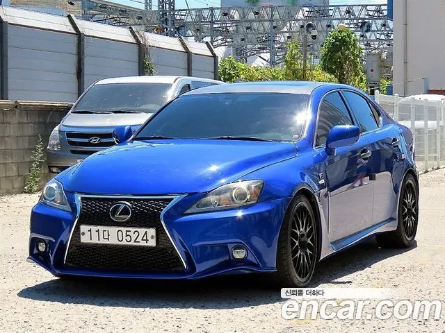 LEXUS IS F 2012 — 97 968 км, синий, Корея — под ключ — фото 2