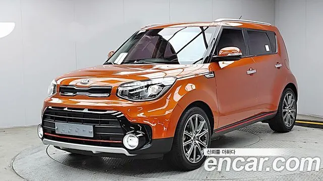 KIA SOUL 2017 — 49 662 км, оранжевый, Корея — под ключ — фото 11