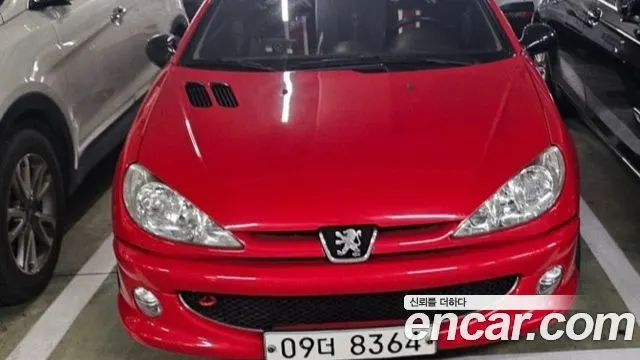 PEUGEOT 206CC — из Кореи под ключ