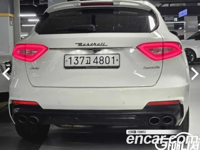 MASERATI LEVANTE 2019 — 137 874 км, белый, Корея — под ключ — фото 5